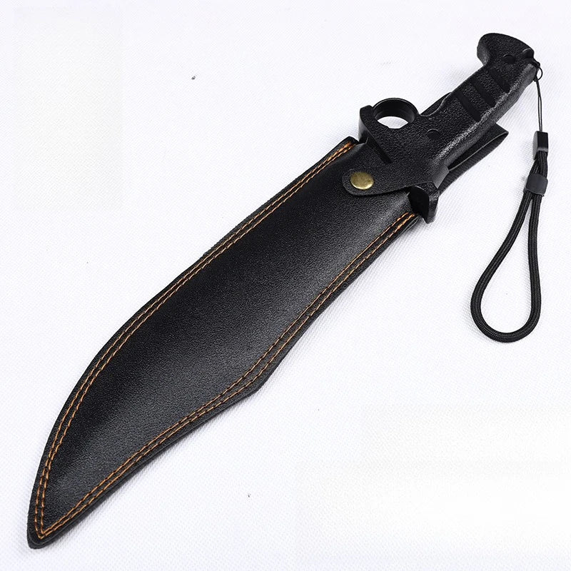 32cm GO Game Peripheral Hard Plastic Nepal karambit Training Prop Model Simulated Tactical Weapons Toy Knife Unsharpen Game Gift