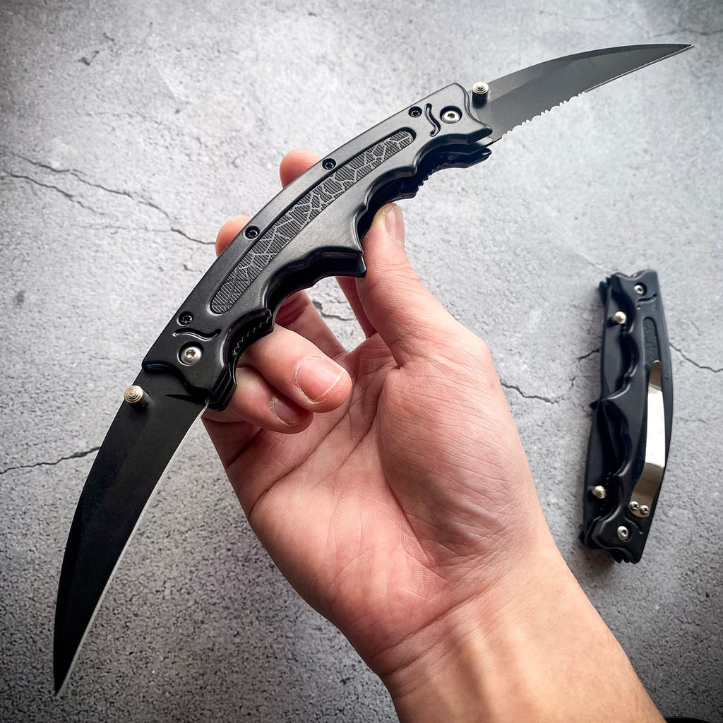 TwinBlade Bat Folding Knife
