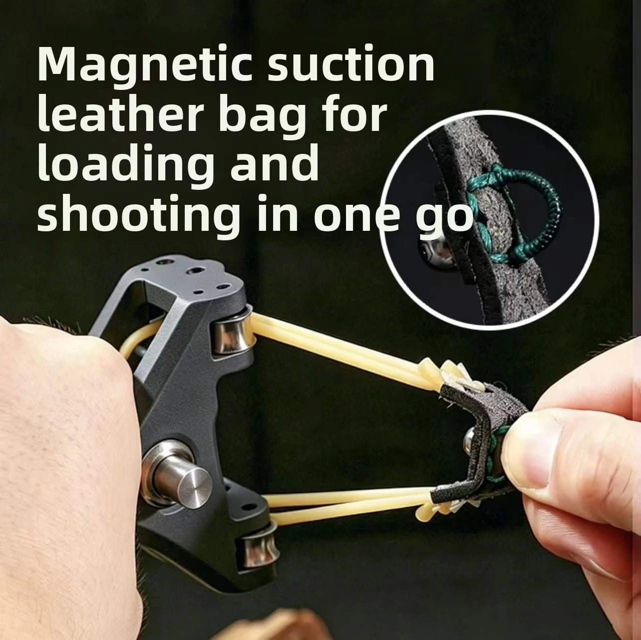 Automatic Loading Stainless Steel Clip G5 Slingshot